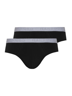 Hanro Hanro Set od 2 para slip gaćica 73075 Crna