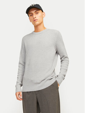 Jack&Jones Jack&Jones Pulover Perfect 12257771 Gri Regular Fit