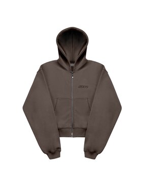 2005 2005 Bluza Classic Logo Brązowy Oversize