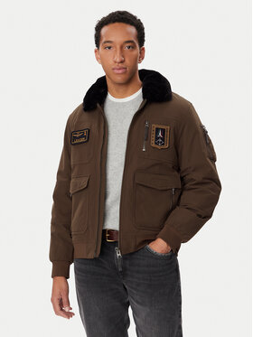 Aeronautica Militare Aeronautica Militare Zimska jakna 262AB3108UCT03151 Rjava Regular Fit
