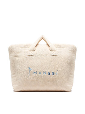 Manebi Manebi Sac à main Riviera Bag Maxi T 3.4 Ar Beige