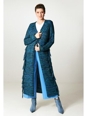 YOU by Tokarska YOU by Tokarska Kardigan Frida Niebieski Regular Fit