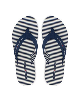 Tommy Hilfiger Tommy Hilfiger Japonke Th Ithaca Stripe Summer Sandal FW0FW09192 Mornarsko modra