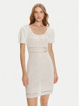 Gina Tricot Gina Tricot Φόρεμα καλοκαιρινό 22257 Λευκό Slim Fit