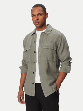 BOSS BOSS Koszula Locky 50558928 Szary Regular Fit
