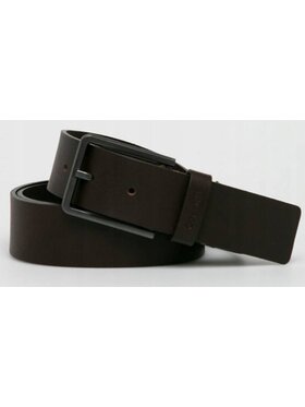 Calvin Klein Calvin Klein Pasek Męski PASEK 3.5CM ESSENTIAL Brązowy