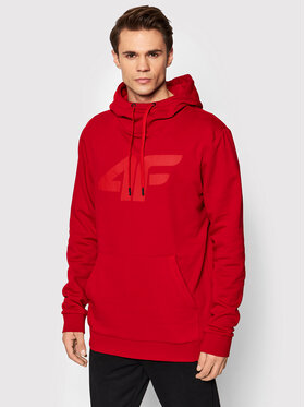 4F 4F Sweatshirt NOSH4-BLM352 Rot Regular Fit