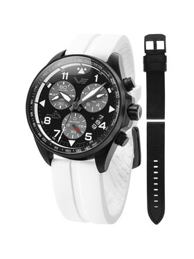 Vostok Europe Vostok Europe Zegarek 6S30-325C744SWL Biały