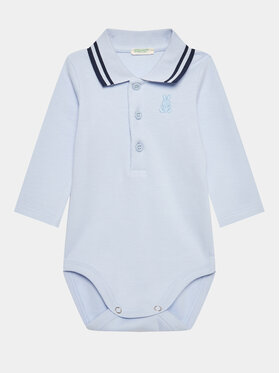 United Colors Of Benetton United Colors Of Benetton Дитяче боді 3CDIAB00F Блакитний Regular Fit