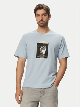 Jack & Jones Jack & Jones Majica Norrebro Photo 12291022 Modra Regular Fit