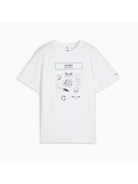 Puma Puma T-Shirt 630077 Biały Regular Fit