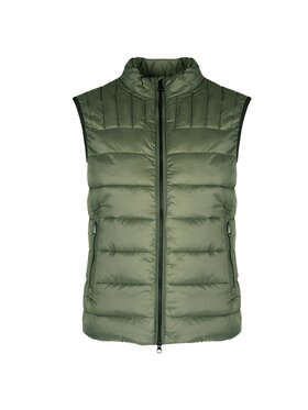 Geox Geox Kamizelka M9428JT2501 | M Dennie Vest Zielony Slim Fit