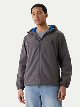Quiksilver Quiksilver Prehodna jakna W126-QSMJT-1000-43X Siva Regular Fit