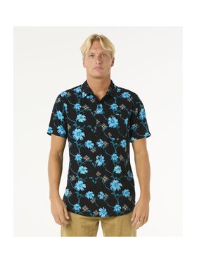 Rip Curl Rip Curl Koszula Surf Revival S/S Shirt Czarny Standard Fit
