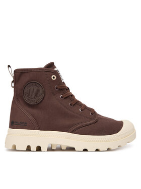 Palladium Palladium Schnürstiefeletten Pampa Hi Zip Organic 79101-293-M Braun