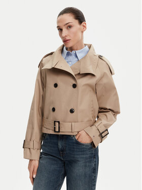 Tommy Hilfiger Tommy Hilfiger Vihmamantel WW0WW43933 Beež Regular Fit
