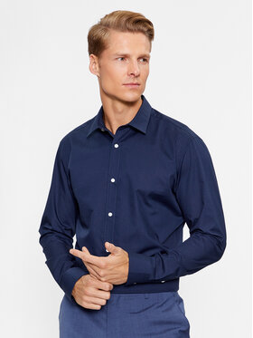 Jack&Jones Jack&Jones Krekls 12238173 Tumši zils Slim Fit