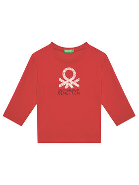 United Colors Of Benetton United Colors Of Benetton Majica 3I1XG10HS Crvena Regular Fit