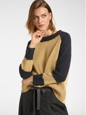 Elena Mirò Elena Mirò Maglione M506Z000641N0B1 Giallo Regular Fit