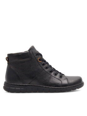 Go Soft Go Soft Stiefeletten WI23-GHANA-03 Schwarz