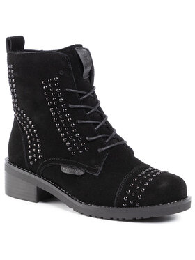 Big Star Shoes Big Star Shoes Členková obuv EE274505 Čierna