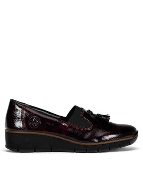 Rieker Rieker Halbschuhe 53751-35 Dunkelrot