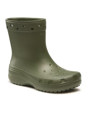 Crocs Crocs Kalosze Crocs Classic Rain Boot 208363 Zielony