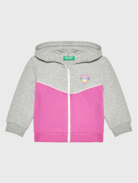 United Colors Of Benetton United Colors Of Benetton Суитшърт 3GNSG501M Сив Regular Fit