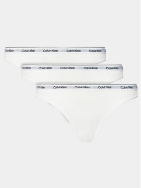 Calvin Klein Underwear Calvin Klein Underwear Набір з 3 пар класичних трусів 000QD5207E Білий