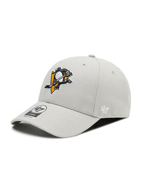 47 Brand 47 Brand Šiltovka Pittsburgh Penguins H-MVP15WBV-GY Sivá