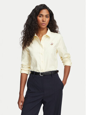 Beverly Hills Polo Club Beverly Hills Polo Club Košile P-SS26W-SH6600 Žlutá Regular Fit