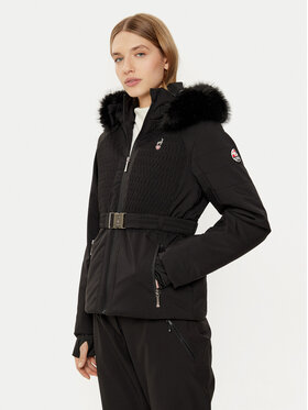 Aulp Aulp Skijaška jakna Velda Crna Slim Fit