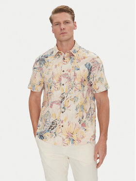 Guess Guess Cămașă M5GH42 WH800 Bej Regular Fit