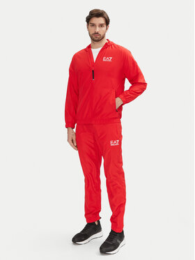 EA7 Emporio Armani EA7 Emporio Armani Jogginganzug 8NPV08 PN4HZ 1451 Rot Regular Fit