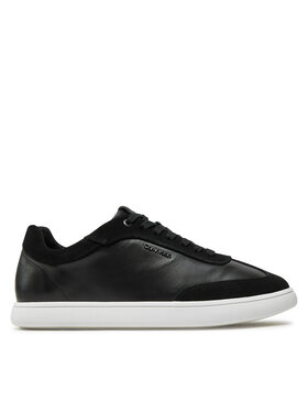 Calvin Klein Calvin Klein Sneakers Cupsole Lace Up - Lth Sue Mix HW0HW02435 Schwarz
