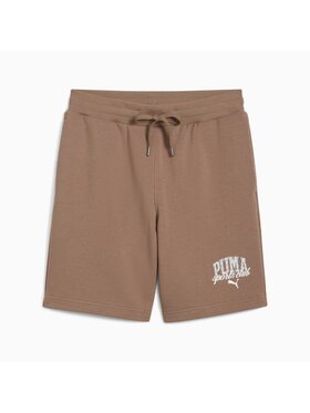 Puma Puma Szorty sportowe 684653 Brązowy Regular Fit