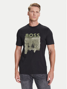 BOSS BOSS T-shirt C-Thompson 214 50543916 Crna Regular Fit