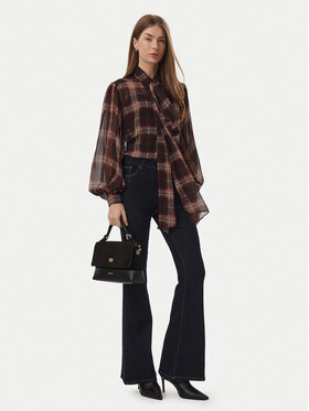 Bardot Bardot Koszula Cecile 60615TB Bordowy Relaxed Fit