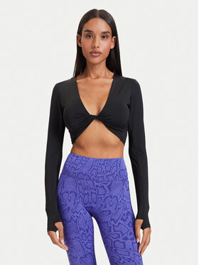 adidas adidas Funkční tričko Primelift Workout Twist Reversible Long Sleeve KF4131 Černá Slim Fit