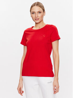 Diadora Diadora Тишърт Core 102.179375 Червен Regular Fit