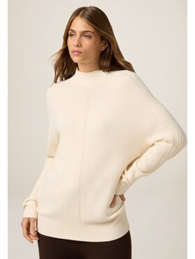 Oltre Oltre Maglione M052E002038N002 Bianco Over Fit