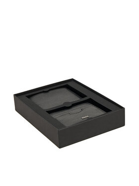 BOSS BOSS Zestaw portfel i etui na karty Gift-boxed 50536901 Czarny