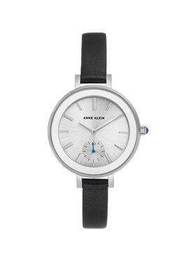Anne Klein Anne Klein Zegarek AK/2993SVBK Srebrny
