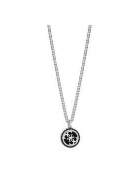 Guess Guess Naszyjnik UBN71501 Srebrny