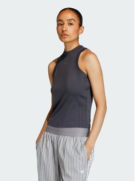 adidas adidas Top tank Czarny Slim Fit