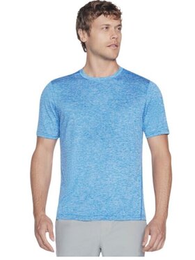 Skechers Skechers T-Shirt Godri Charge Niebieski Classic Fit