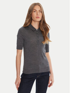 BOSS BOSS Polo Fidenka 50545015 Pelēks Regular Fit