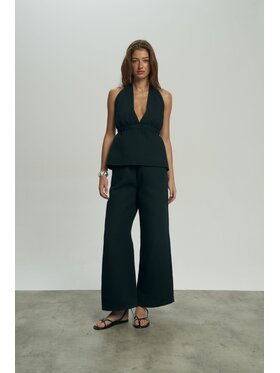 TRIPLÉS TRIPLÉS Top bez ramiączek Harper Czarny Custom Fit