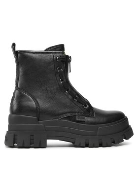 Buffalo Buffalo Μποτάκια Aspha Zip 1622070 Μαύρο