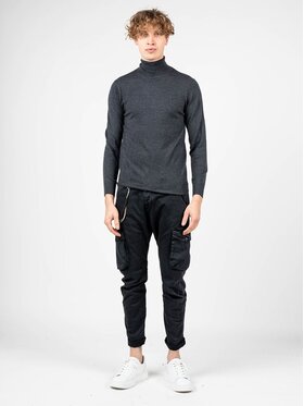Xagon Xagon Sweter A22081 & ELV18 Szary Regular Fit